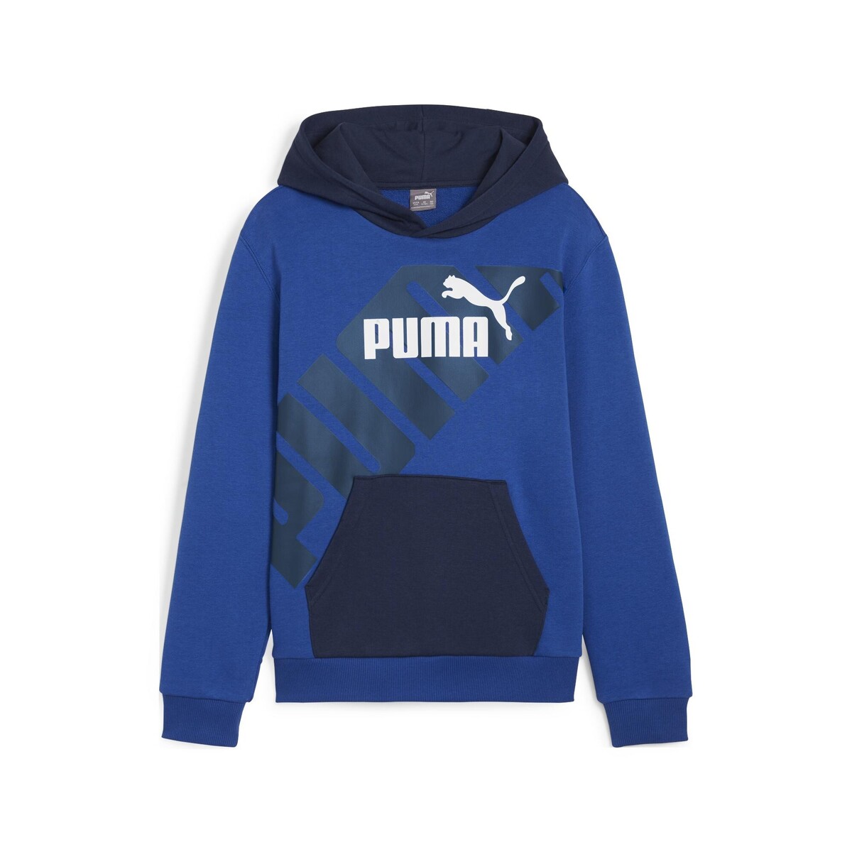 Kleidung Jungen Sweatshirts Puma PUMA POWER GRAPHIC HOODIE TR B Blau