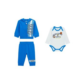 Kleidung Jungen Kleider & Outfits Guess P4RG05 Blau