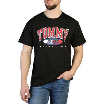Kleidung Herren T-Shirts Tommy Hilfiger - dm0dm16407 Schwarz