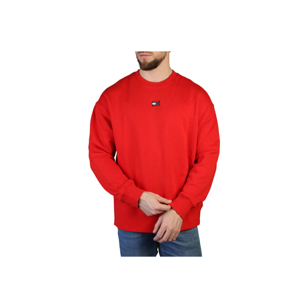 Kleidung Herren Sweatshirts Tommy Hilfiger dm0dm16370 xnl red Rot