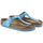 Schuhe Damen Zehensandalen Birkenstock - gizeh Blau