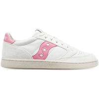 Schuhe Herren Sneaker Saucony Jazz Court S70671-7 White/Pink Weiss