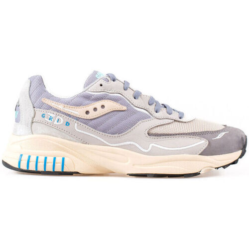 Schuhe Sneaker Saucony 3D Grid Hurricane S70670-6 Grey/Blue Grau