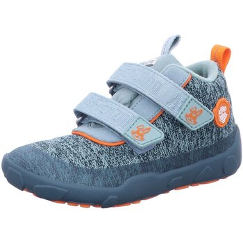 Schuhe Jungen Babyschuhe Affenzahn Klettschuhe Knit Happy Bunny Petrol 00844-20153 Blau