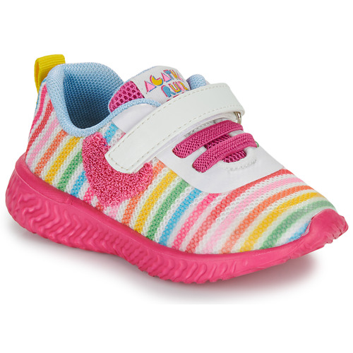 Schuhe Mädchen Sneaker Low Agatha Ruiz de la Prada DEPORTIVO CORAZON Rosa / Multicolor