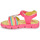 Schuhe Mädchen Sandalen / Sandaletten Agatha Ruiz de la Prada SANDALIA UNICORNIO Rosa / Multicolor
