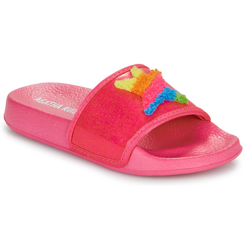 Schuhe Mädchen Pantoletten Agatha Ruiz de la Prada FLIP FLOP ESTRELLA Rosa / Multicolor