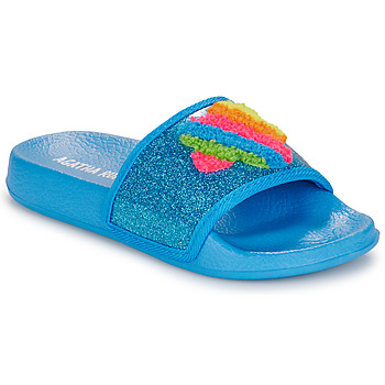 Schuhe Mädchen Pantoletten Agatha Ruiz de la Prada FLIP FLOP NUBE Blau / Multicolor