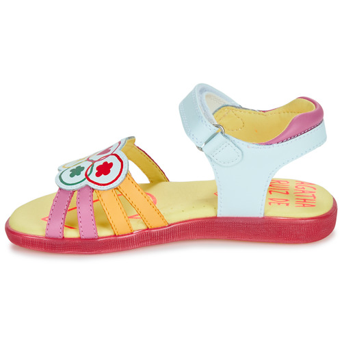 Agatha Ruiz de la Prada SANDALIA OLIMPIADAS Weiss / Multicolor