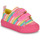 Schuhe Mädchen Sneaker Low Agatha Ruiz de la Prada ZAPATO LONA RAYAS Rosa / Multicolor