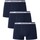 Unterwäsche Herren Boxershorts Gant 3 Pack Basic Trunks Blau