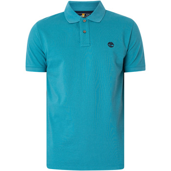 Kleidung Herren Polohemden Timberland Millers Piqué-Poloshirt Blau