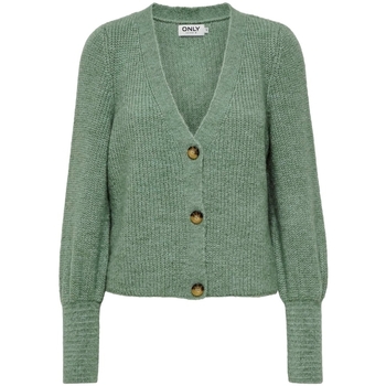 Only Noos Clare Cardigan L/S - Granite Green Grün