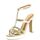 Schuhe Damen Sandalen / Sandaletten Lorenzo Mari 140964 Gold