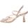 Schuhe Damen Sandalen / Sandaletten Lorenzo Mari 142864 Rosa