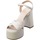 Schuhe Damen Sandalen / Sandaletten Lorenzo Mari 142860 Weiss