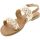 Schuhe Damen Sandalen / Sandaletten Gold&gold 142372 Weiss