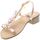 Schuhe Damen Sandalen / Sandaletten Gold&gold 142377 Rosa