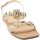Schuhe Damen Sandalen / Sandaletten Gold&gold 142356 Gold