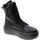 Schuhe Damen Boots Fessura 245838 Schwarz