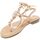 Schuhe Damen Sandalen / Sandaletten Gold&gold 142362 Rosa