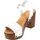 Schuhe Damen Sandalen / Sandaletten Marradini 143138 Weiss