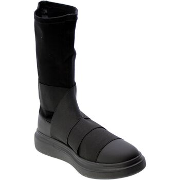 Schuhe Damen Low Boots Fessura 245505 Schwarz
