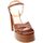 Schuhe Damen Sandalen / Sandaletten Lorenzo Mari 142859 Braun