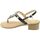 Schuhe Damen Sandalen / Sandaletten Gold&gold 343188 Schwarz