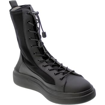 Schuhe Damen Low Boots Fessura 245504 Schwarz