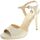 Schuhe Damen Sandalen / Sandaletten Gold&gold 459704 Gold
