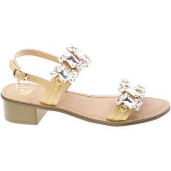 Schuhe Damen Sandalen / Sandaletten Gold&gold 142378 Beige