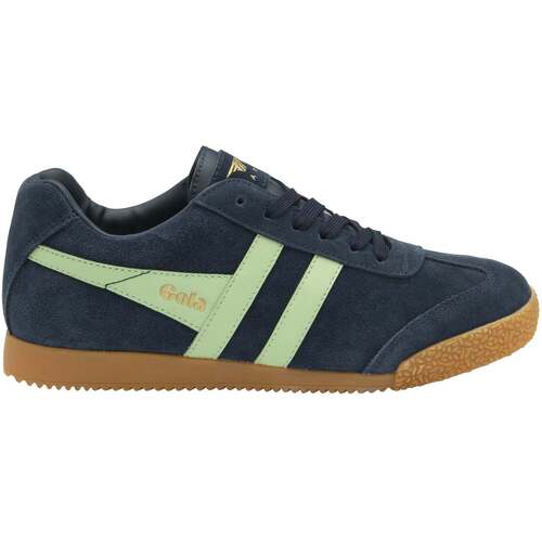 Schuhe Damen Sneaker Gola Baskets femme  Harrier Suede Blau