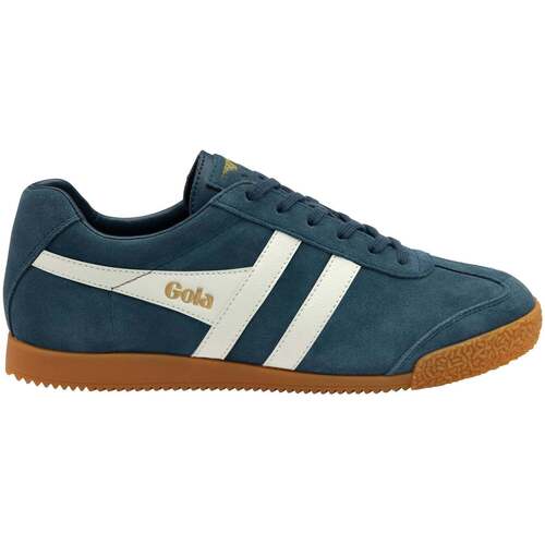 Schuhe Herren Sneaker Gola Baskets  Harrier Suede Blau
