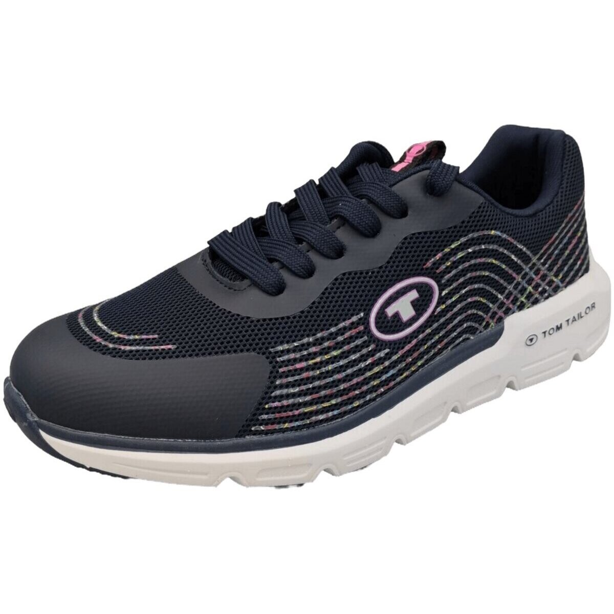 Schuhe Damen Sneaker Tom Tailor 53940 5394003 navy-multi Blau