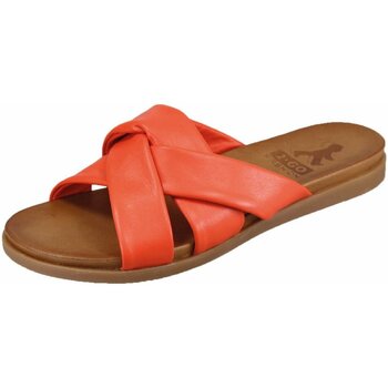 Schuhe Damen Pantoletten / Clogs 2 Go Fashion Pantoletten rot () 8044703-5 Orange