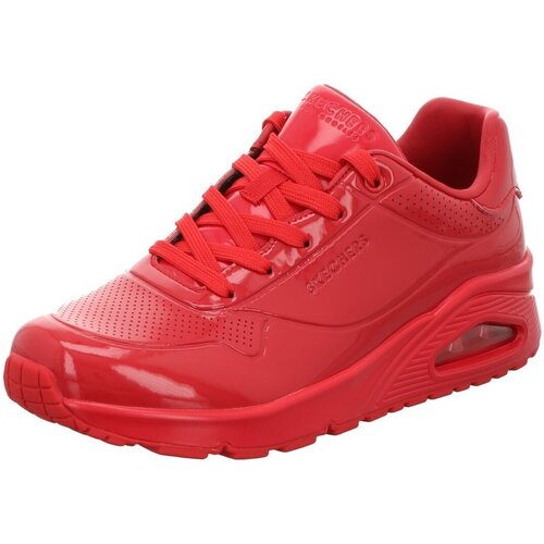 Schuhe Damen Derby-Schuhe & Richelieu Skechers Sportschuhe 177142 RED Rot
