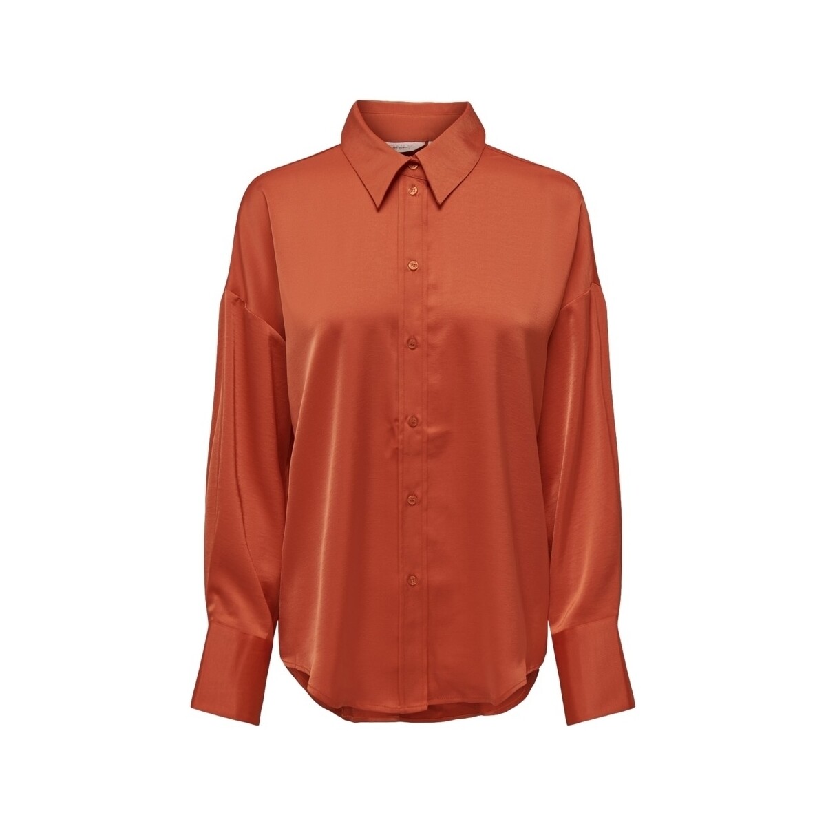 Kleidung Damen Tops / Blusen Only Marta Oversize Shirt - Tigerlily Orange