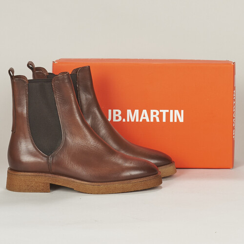 Schuhe Damen Boots JB Martin ORIANE Braun
