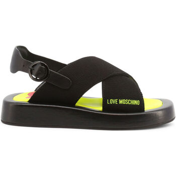 Schuhe Damen Sandalen / Sandaletten Love Moschino ja16123g0eizn-000 black Schwarz