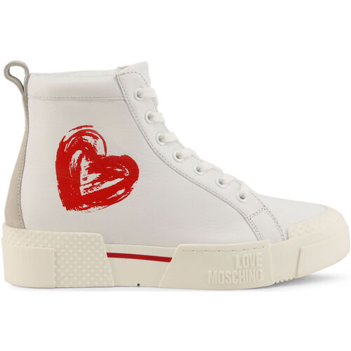Schuhe Damen Sneaker Love Moschino ja15455g0diac-10a white Weiss