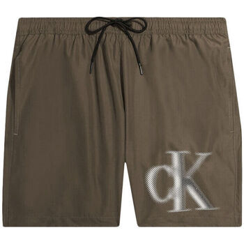Kleidung Herren Shorts / Bermudas Calvin Klein Jeans km0km00800-gxh brown Braun