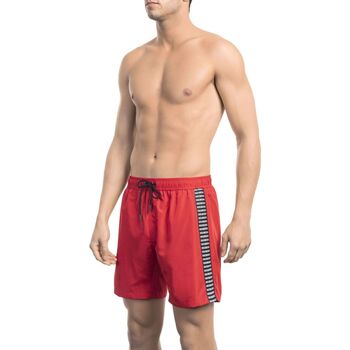 Kleidung Herren Shorts / Bermudas Bikkembergs bkk1mbm06 red Rot