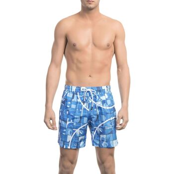 Kleidung Herren Shorts / Bermudas Bikkembergs - bkk1mbm05 Blau