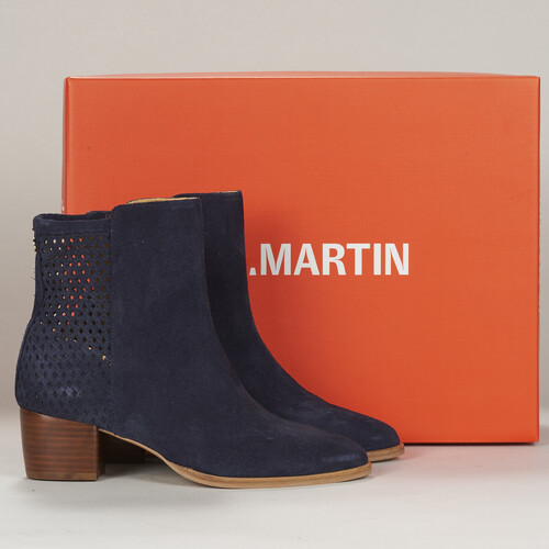 Schuhe Damen Low Boots JB Martin LOCA Blau