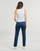 Kleidung Damen Tops Calvin Klein Jeans WOVEN LABEL RIB TANK TOP Weiss