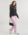 Kleidung Damen Sweatshirts Calvin Klein Jeans MONOLOGO REGULAR HOODIE Schwarz