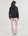 Kleidung Damen Sweatshirts Calvin Klein Jeans MONOLOGO REGULAR HOODIE Schwarz