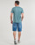 Kleidung Herren T-Shirts Calvin Klein Jeans CK EMBRO BADGE TEE Blau