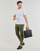 Kleidung Herren Polohemden Calvin Klein Jeans CK EMBRO BADGE SLIM POLO Weiss